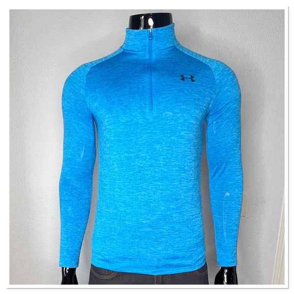 Under Armour Men’s Tech 2.0 1/2 Zip Loose Sz S 100% Polyester NWT - Picture 2 of 8
